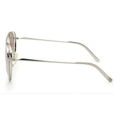 BALLY SUNGLASSES ASIAN FIT BY0003-H 16Z 59 SMOOKEBROWN SILVER バリー サングラス アジアンフィット UVカット 紫外線カット ノーズパッド 鼻あて メンズ レディース スモークブラウン シルバー