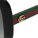 日本正規品 GUCCI SUNGLASSES GG0714SA 001 GREY BLACK グッチ サングラス アジアンフィット 眼鏡 UVカット メンズ レディース グレー ブラック
