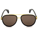 国内正規品 GUCCI SUNGLASSES ASIAN FIT GG0447S 003 BROWN BLACK グッチ サングラス アジアンフィット UVカット 紫外線カット メンズ レディース ブラウン ブラック