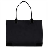 TORY BURCH ELLA TOTE BAG 90479001 BLACK トリーバーチ エラ トートバッグ ダブルT ロゴ パテント ナイロン レディース ブラック