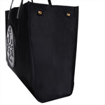 TORY BURCH ELLA TOTE BAG 90479001 BLACK トリーバーチ エラ トートバッグ ダブルT ロゴ パテント ナイロン レディース ブラック