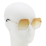 BALLY SUNGLASSES ASIAN FIT BY0015-H 28F 61 ORANGE GOLD バリー サングラス アジアンフィット UVカット 紫外線カット ノーズパッド 鼻あて メンズ レディース オレンジ ゴールド