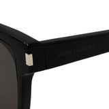 日本正規品 SAINT LAURENT SUNGLASSES ASIAN FIT SL610F 001 BLACK サンローラン サングラス アジアンフィット UVカット 紫外線カット メンズ レディース ブラック