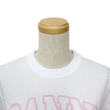 GANNI A1050029 151 BRIGHT WHITE XS S M L ガニー Tシャツ 半袖 ロゴ プリント おしゃれ ウィメンズ レディース ブライト ホワイト