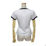 GANNI A1050030 151 BRIGHT WHITE XS S M L ガニー Tシャツ 半袖 ロゴ プリント おしゃれ ウィメンズ レディース ブライト ホワイト