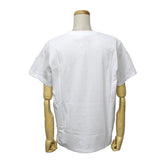 GANNI A1050057 151 BRIGHT WHITE XS S M L XL ガニー Tシャツ 半袖 ロゴ プリント おしゃれ ウィメンズ レディース ブライト ホワイト