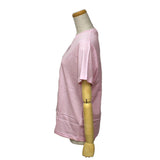 GANNI A1050057 868 CHALK PINK XS S M L XL ガニー Tシャツ 半袖 ロゴ プリント おしゃれ ウィメンズ レディース チョーク ピンク