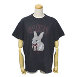 GANNI A1050061 252 PHANTOM XS S M L ガニー Tシャツ 半袖 ロゴ プリント おしゃれ ウィメンズ レディース ファントム