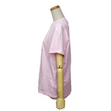 GANNI A1050062 868 CHALK PINK XS S M L ガニー Tシャツ 半袖 ロゴ プリント おしゃれ ウィメンズ レディース チョークピンク