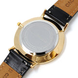 ALLY DENOVO AF5003.8 GAIA PEARL QUARTZ ANALOG WATCH WHITE BLACK アリーデノヴォ ガイアパール 腕時計 アナログ クォーツ 電池式 ウォッチ 36mm メンズ レディース ホワイトパール ブラック