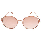日本正規品 Alexander McQueen SUNGLASSES ASIAN FIT AM0275S 004 ORANGE NUDE アレキサンダー マックイーン サングラス アジアンフィット UVカット 紫外線カット スカル レディース オレンジ ヌード