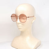 日本正規品 Alexander McQueen SUNGLASSES ASIAN FIT AM0275S 004 ORANGE NUDE アレキサンダー マックイーン サングラス アジアンフィット UVカット 紫外線カット スカル レディース オレンジ ヌード