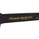 国内正規品 Alexander McQueen SUNGLASSES ASIAN FIT 57㎜ AM0303SK 002 BROWN HAVANA アレキサンダー マックイーン サングラス アジアンフィット アイウェア 眼鏡 UVカット ブラウン ハバナ