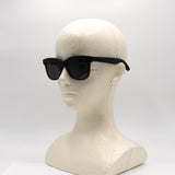 日本正規品 Alexander McQueen SUNGLASSES ASIAN FIT AM0382S 005 GREY BLACK アレキサンダー マックイーン サングラス アジアンフィット UVカット 紫外線カット メンズ レディース グレー ブラック