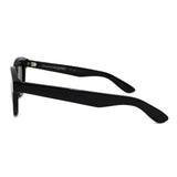 日本正規品 Alexander McQueen SUNGLASSES ASIAN FIT AM0383S 001 GREY BLACK アレキサンダー マックイーン サングラス アジアンフィット UVカット 紫外線カット メンズ レディース グレー ブラック