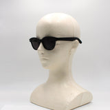 日本正規品 Alexander McQueen SUNGLASSES ASIAN FIT AM0383S 001 GREY BLACK アレキサンダー マックイーン サングラス アジアンフィット UVカット 紫外線カット メンズ レディース グレー ブラック