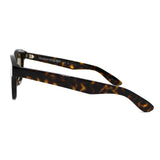 日本正規品 Alexander McQueen SUNGLASSES ASIAN FIT AM0383S 003 BROWN HAVANA アレキサンダー マックイーン サングラス アジアンフィット UVカット 紫外線カット メンズ レディース ブラウン ハバナ