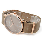 ALLY DENOVO AM5015.3 HERITAGE QUARTZ ANALOG WATCH LIGHT GREY 40mm アリーデノヴォ ヘリテージ 腕時計 アナログ クォーツ 電池式 ウォッチ メンズ レディース ライトグレー