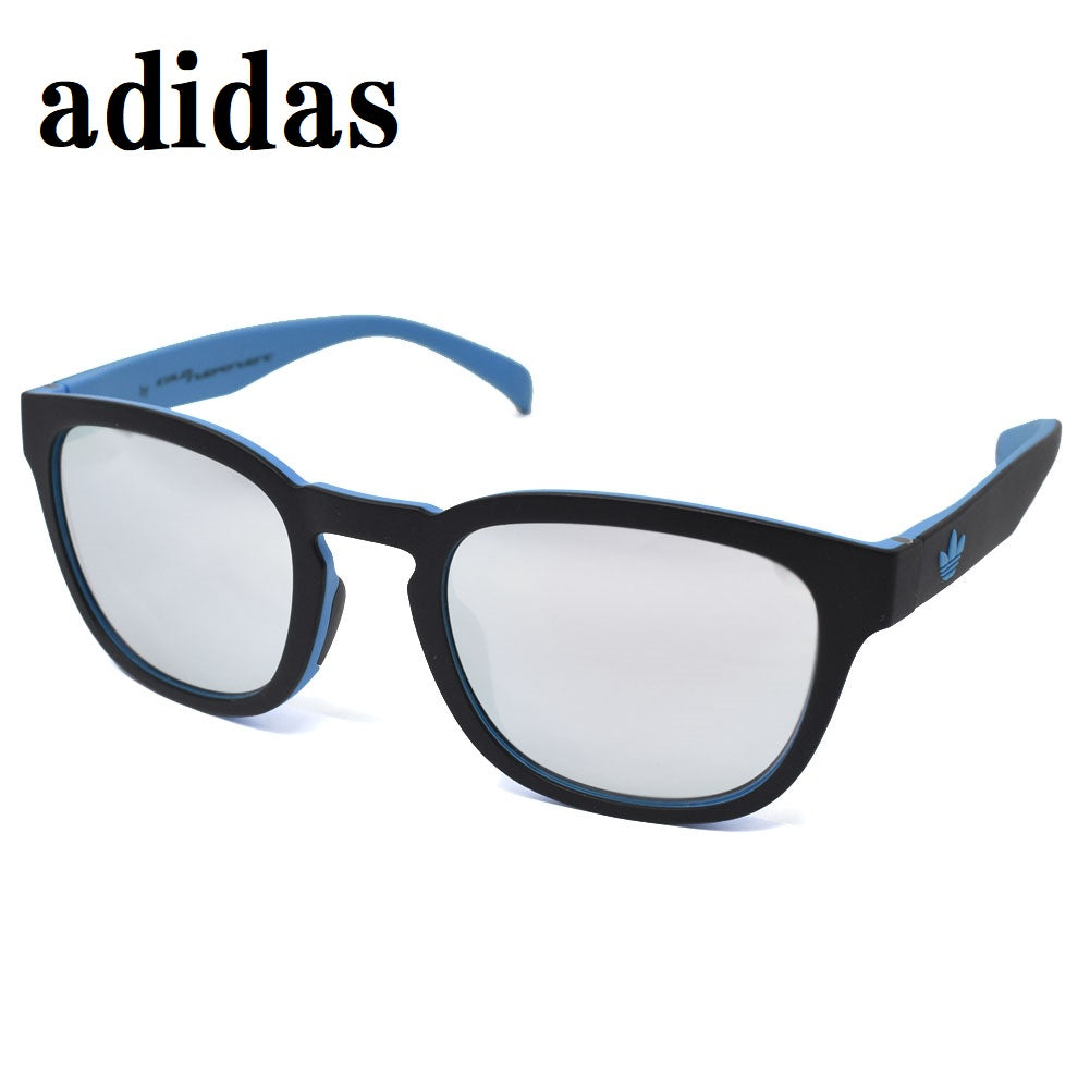 adidas SUNGLASSES ASIAN FIT AOR001 009 027 SILVER MIRROR BLACK