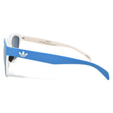 adidas SUNGLASSES ASIAN FIT AOR001 027 001 BLUEGRAY BLUE WHITE アディダス サングラス アジアンフィット メガネ 眼鏡 UVカット 紫外線カット メンズ レディース ブルーグレー ブルー ホワイト
