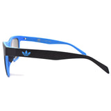 adidas SUNGLASSES ASIAN FIT AOR004/N 009 027 LIGHT BLUE BLACK アディダス サングラス アジアンフィット メガネ 眼鏡 UVカット 紫外線カット メンズ レディース ミラーレンズ ライトブルー ブラック