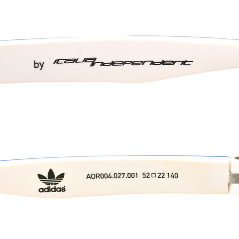 adidas アディダス AOR004027001 サングラス UVカット adidas SUNGLASSES ASIAN FIT AOR004 027 001 SMOKE BLUE WHITE