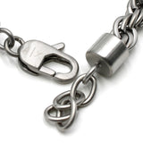 ARMANI EXCHANGE BRACERET AX G0123040 SILVER アルマーニ エクスチェンジ ブレスレット アクセサリー 腕輪 おしゃれ メンズ シルバー