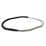 ARMANI EXCHANGE NECKLACE AXG0140040 NLP NLC SILVER BLACK GREEN アルマーニ エクスチェンジ ネックレス ペンダント アクセサリー おしゃれ メンズ マットシルバー ブラック グリーン