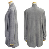 BAREFOOT DREAMS COZYCHIC LITE CIRCLE CARDI B423 120 PEWTER XS S M L ベアフットドリームズ サークル カーディガン ショール ブランケット レディース ピューター