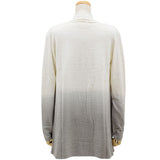 BAREFOOT DREAMS CALYPSO WRAP COZYCHIC LITE B436 OM 113 PEARL PEWTER ベアフットドリームズ カリプソ ラップ カーディガン ショール ブランケット グラデーション レディース パール ピューター S/M L/XL