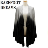 BAREFOOT DREAMS CALYPSO WRAP COZYCHIC LITE B436 OM 122 PEWTER BLACK ベアフットドリームズ カリプソ ラップ カーディガン ショール ブランケット グラデーション レディース ピューター ブラック S/M L/XL