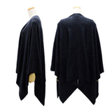 BAREFOOT DREAMS COZYCHIC LITE WEEKEND WRAP B455 15 BLACK ベアフットドリームズ ウィークエンドラップ カーディガン ショール ルームウエア 部屋着 レディース ブラック