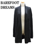 BAREFOOT DREAMS COZYCHIC LITE MONTECITO CARDI B494 15 BLACK XS S M L ベアフットドリームズ モンテシート カーディガン ショール ルームウエア 部屋着 レディース ブラック