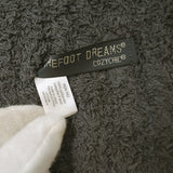 BAREFOOT DREAMS COZYCHIC RIBBED THROW B542 43 SLATE BLUE ベアフットドリームズ シングル ブランケット 毛布 ひざ掛け レディース メンズ スレートブルー
