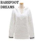BAREFOOT DREAMS B678 029 01 02 03 WHITE ベアフットドリームズ ルームウエア 部屋着 パーカー フーディ プルオーバー 着る毛布 おしゃれ レディース ホワイト