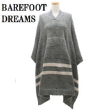 BAREFOOT DREAMS COZYCHIC EVERYTHING COZY B819 076 GRAPHITE STONE ベアフットドリームズ エブリシング コジー ポンチョ ショール ルームウエア 部屋着 レディース グラファイト ストーン