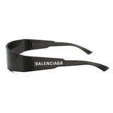 日本正規品 BALENCIAGA SUNGLASSES ASIAN FIT BB0041S 001 GREY バレンシアガ サングラス ノーズパット UVカット 紫外線カット メンズ レディース グレー