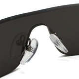 日本正規品 BALENCIAGA SUNGLASSES ASIAN FIT BB0041S 001 GREY バレンシアガ サングラス ノーズパット UVカット 紫外線カット メンズ レディース グレー