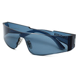 日本正規品 BALENCIAGA SUNGLASSES BB0041S 014 BLUE CLEAR バレンシアガ サングラス ノーズパッド UVカット 紫外線カット メンズ レディース ブルー クリア