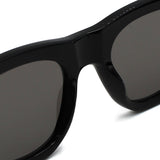 日本正規品 BALENCIAGA SUNGLASSES GLOBAL FIT BB0095S 001 GREY BLACK バレンシアガ サングラス グローバルフィット UVカット 紫外線カット メンズ レディース グレー ブラック