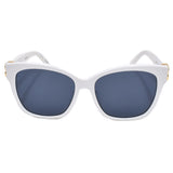 国内正規品 BALENCIAGA SUNGLASSES ASIAN FIT BB0102SA 004 BLUE WHITE バレンシアガ サングラス アジアンフィット アイウェア メガネ 眼鏡 UVカット 紫外線カット ブルー ホワイト