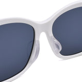 国内正規品 BALENCIAGA SUNGLASSES ASIAN FIT BB0102SA 004 BLUE WHITE バレンシアガ サングラス アジアンフィット アイウェア メガネ 眼鏡 UVカット 紫外線カット ブルー ホワイト