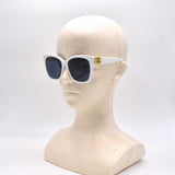 国内正規品 BALENCIAGA SUNGLASSES ASIAN FIT BB0102SA 004 BLUE WHITE バレンシアガ サングラス アジアンフィット アイウェア メガネ 眼鏡 UVカット 紫外線カット ブルー ホワイト