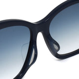 国内正規品 BALENCIAGA SUNGLASSES ASIAN FIT BB0102SA 005 GRADIENT BLUE バレンシアガ サングラス アジアンフィット メガネ 眼鏡 UVカット 紫外線カット メンズ レディース グラデーション ブルー