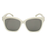 日本正規品 BALENCIAGA EYEWEAR ASIAN FIT BB0102SA 016 MIRROR LENS SILVER WHITE バレンシアガ サングラス アジアンフィット UVカット 紫外線カット メンズ レディース ミラーレンズ シルバー ホワイト
