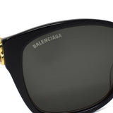 国内正規品 BALENCIAGA SUNGLASSES ASIAN FIT 59mm BB0135SA 001 GRAY BLACK バレンシアガ サングラス アジアンフィット アイウェア メガネ 眼鏡 グレー ブラック