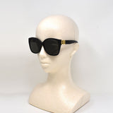 国内正規品 BALENCIAGA SUNGLASSES ASIAN FIT 59mm BB0135SA 001 GRAY BLACK バレンシアガ サングラス アジアンフィット アイウェア メガネ 眼鏡 グレー ブラック