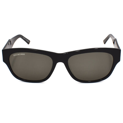 国内正規品 BALENCIAGA SUNGLASSES ASIAN FIT BB0164S 001 GRAY BLACK