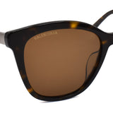 国内正規品 BALENCIAGA SUNGLASSES ASIAN FIT BB0183SA 002 BROWN HAVANA バレンシアガ サングラス アジアンフィット メガネ 眼鏡 UVカット 紫外線カット メンズ レディース ブラウン ハバナ