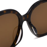 国内正規品 BALENCIAGA SUNGLASSES ASIAN FIT BB0184SA 002 BROWN HAVANA バレンシアガ サングラス アジアンフィット アイウェア メガネ 眼鏡 UVカット 紫外線カット ブラウン ハバナ